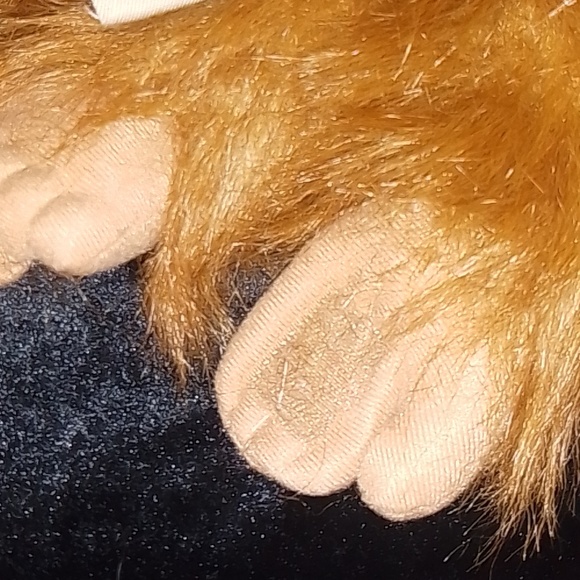 Vintage 1992 Hosung Orangutan Safari hand Puppet with Squeaker - Picture 6 of 8